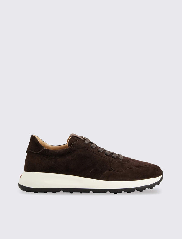 Red Dot Sneakers in Pashmy Suede