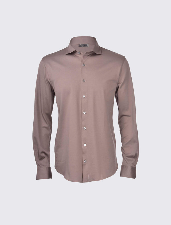 Mercerized Cotton Piquet Shirt