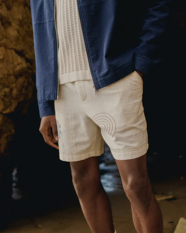 Kurt Doodle Embroidered Shorts