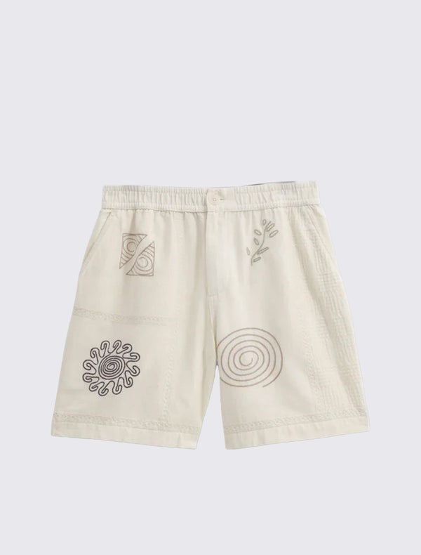 Kurt Doodle Embroidered Shorts