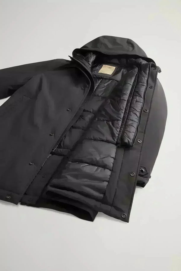 Woolrich jack zwart