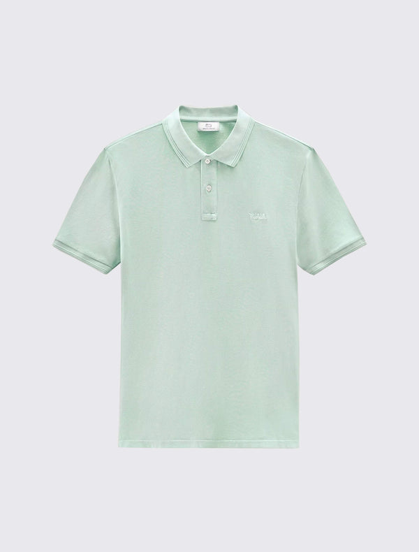 Woolrich polo licht groen