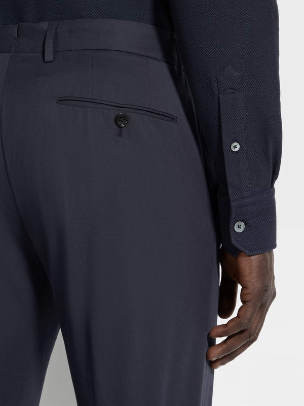 Stretch Cotton Pants